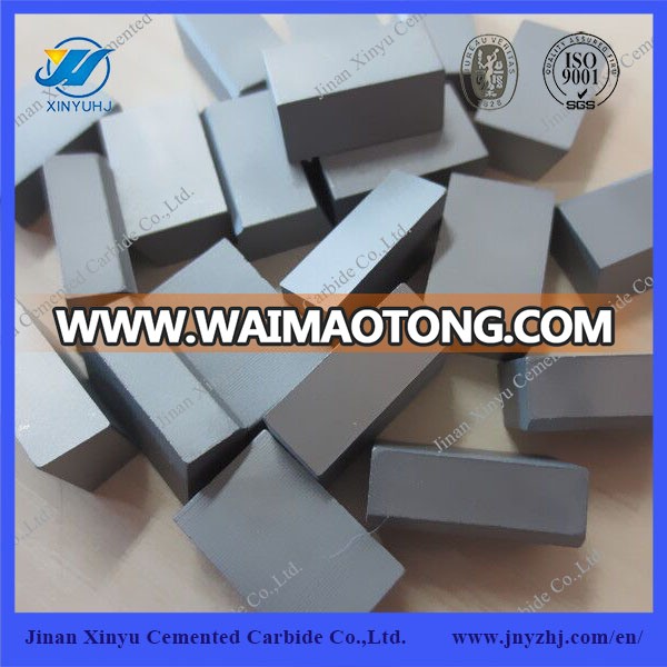 G3 Material Sintered Carbide Brazed Inserts for Saw Blade