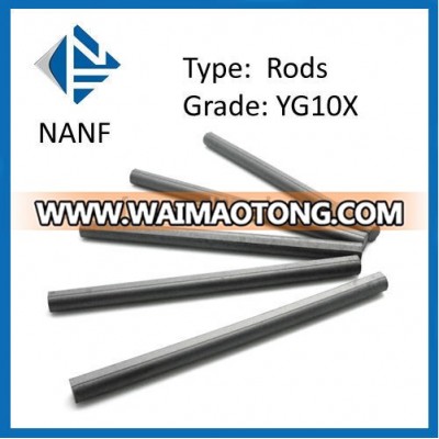 Tungsten Carbide Rods YG10X