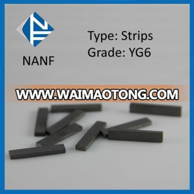 YG6 Tungsten Carbide Strips