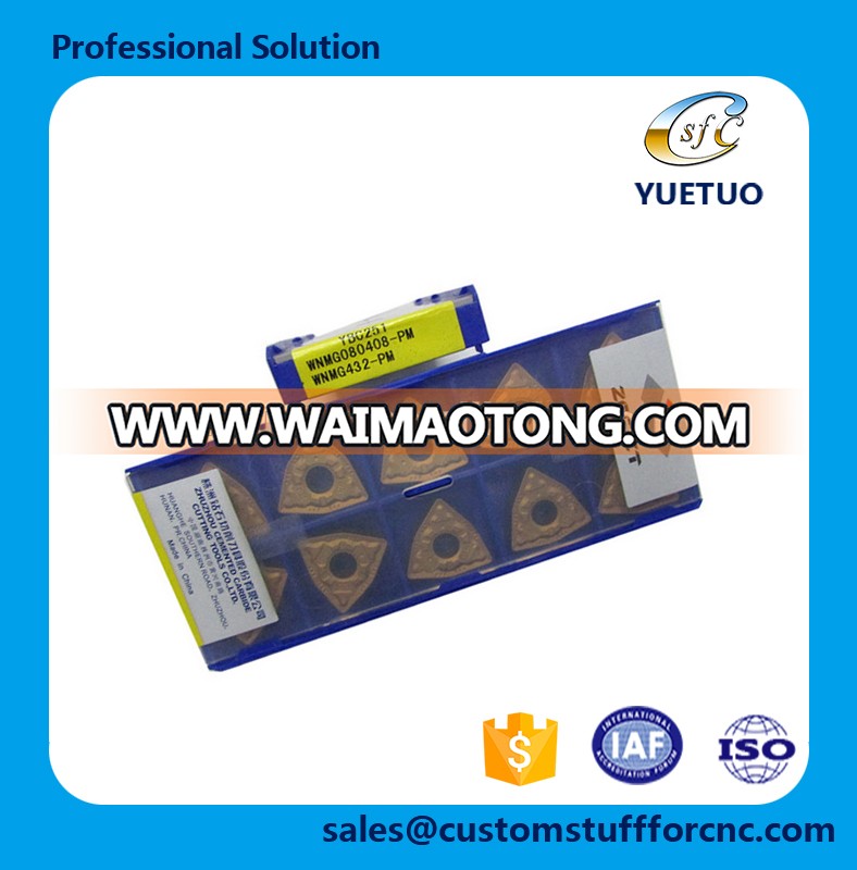 High quality WNMG-PM coating tungsten carbide Inserts for cnc turning tools